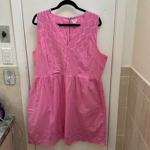 J Crew Factory Pink Dress